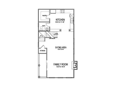 2nd Floor Plan, 058H-0097
