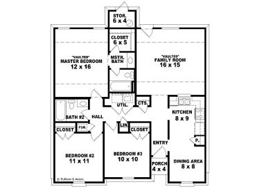 Floor Plan, 006H-0022