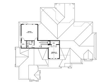 2nd Floor Plan, 035H-0110