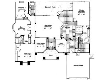 Floor Plan, 043H-0131