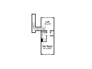 2nd Floor Plan, 051H-0120