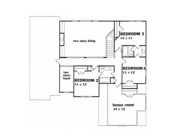 2nd Floor Plan, 045H-0063
