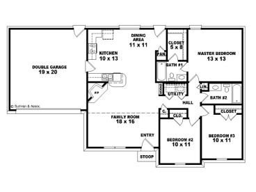 Floor Plan, 006H-0036