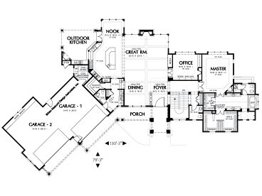 Floor Plan, 034H-0089