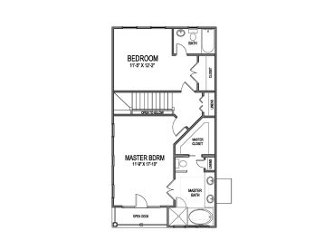 3rd Floor Plan, 058H-0097