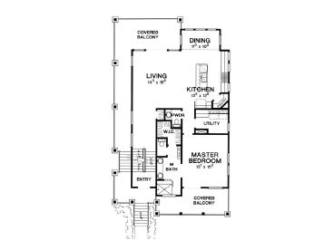 2nd Floor Plan, 036H-0056