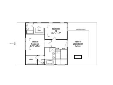 2nd Floor Plan, 053H-0070