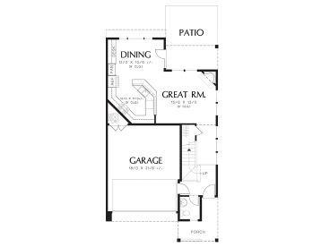 1st Floor Plan, 034H-0394