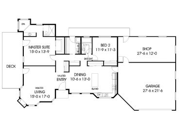 Floor Plan, 013H-0045