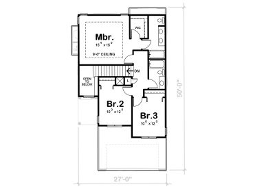 2nd Floor Plan, 031H-0211