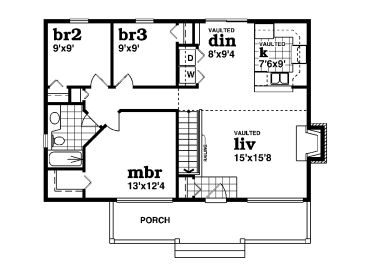 Floor Plan, 032H-0095