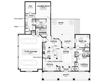 1st Floor Plan, 021H-0282