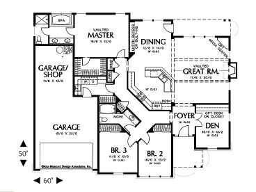 Floor Plan, 034H-0009
