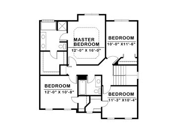 2nd Floor Plan, 031H-0219