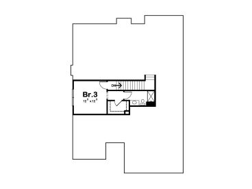 2nd Floor Plan, 031H-0406