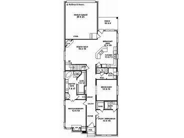1st Floor Plan, 006H-0094