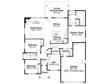 Floor Plan, 051H-0276