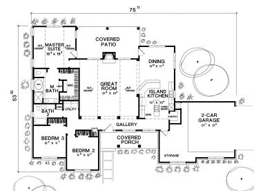Floor Plan, 036H-0007