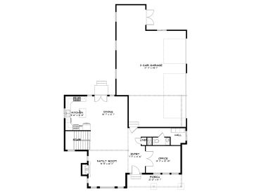 1st Floor Plan, 065H-0057