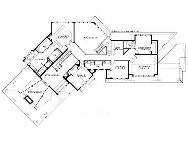 2nd Floor Plan, 035H-0070