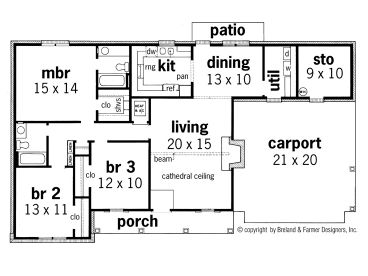 Floor Plan, 021H-0033