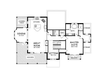 2nd Floor Plan, 041H-0043
