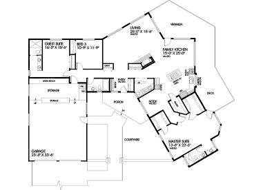 Floor Plan, 013H-0014