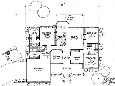 Floor Plan, 036H-0049