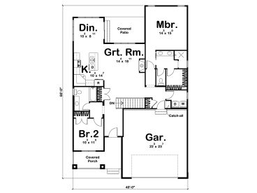Floor Plan, 050H-0124