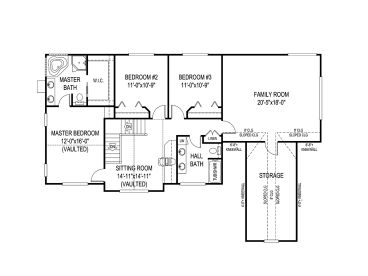 2nd Floor Plan, 044H-0019