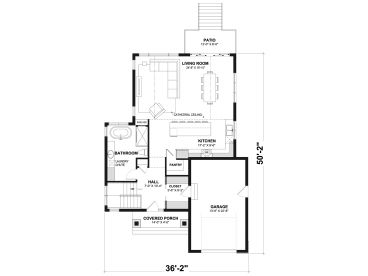 Floor Plan, 027H-0546