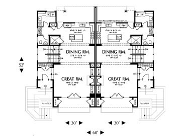 1st Floor Plan, 034M-0023