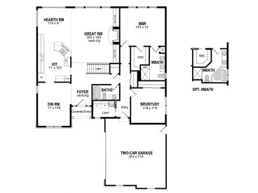 Floor Plan, 014H-0071