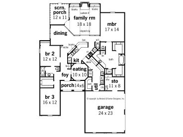 Floor Plan, 021H-0121