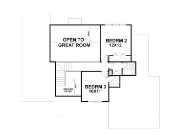 2nd Floor Plan, 007H-0030
