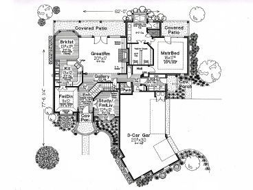 1st Floor Plan, 002H-0069