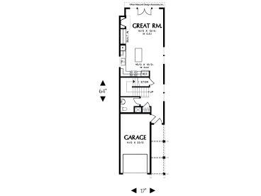 1st Floor Plan, 034H-0161