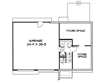 2nd Floor Plan, 019H-0087