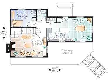 1st Floor Plan, 027H-0101
