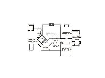 2nd Floor Plan, 008H-0051