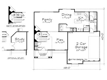 1st Floor Plan, 031H-0221