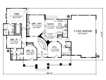 Floor Plan, 020H-0190