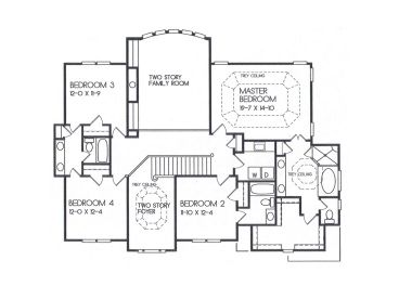 2nd Floor Plan, 045H-0029