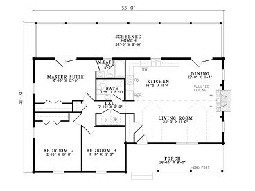 Floor Plan, 025L-0051