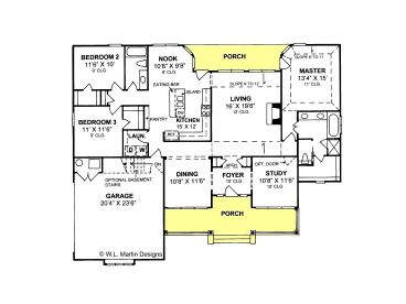 Floor Plan, 059H-0051