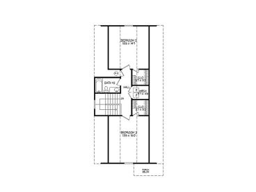 2nd Floor Plan, 062H-0026