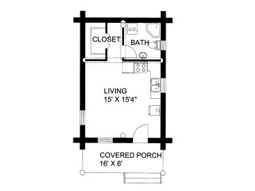 1st Floor Plan, 012L-0072