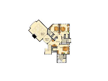 2nd Floor Plan, 066H-0015