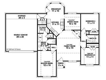 Floor Plan, 006H-0062