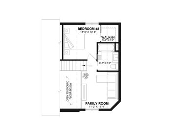 2nd Floor Plan, 027H-0363